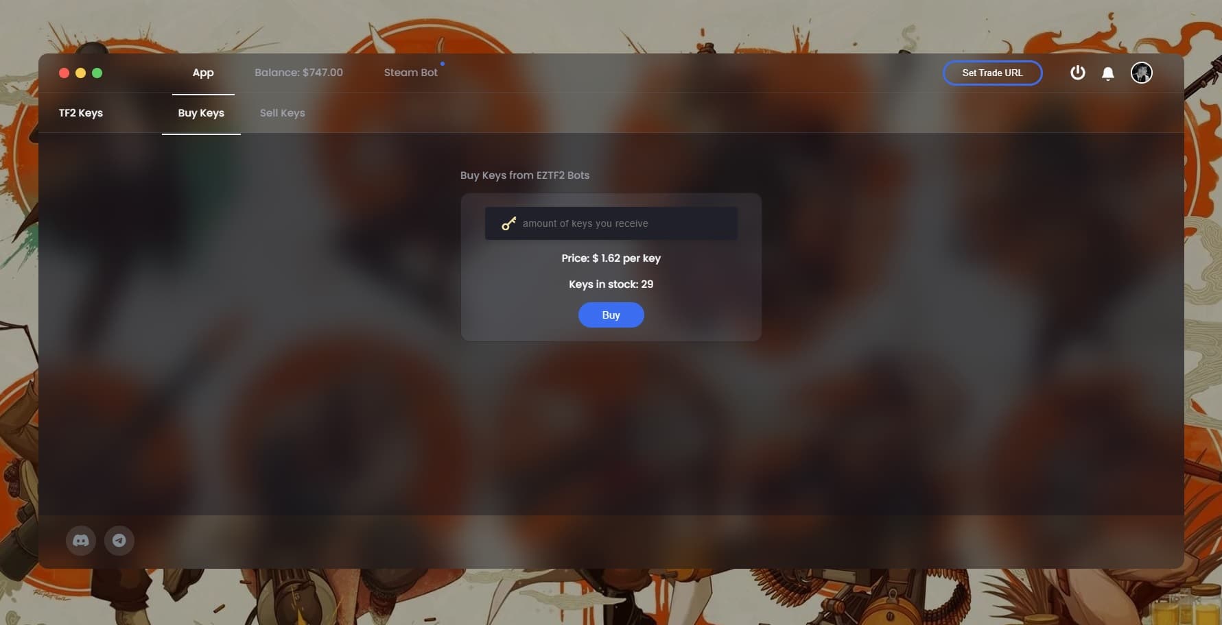 EZTF2 Cryptocurrency Exchange Platform