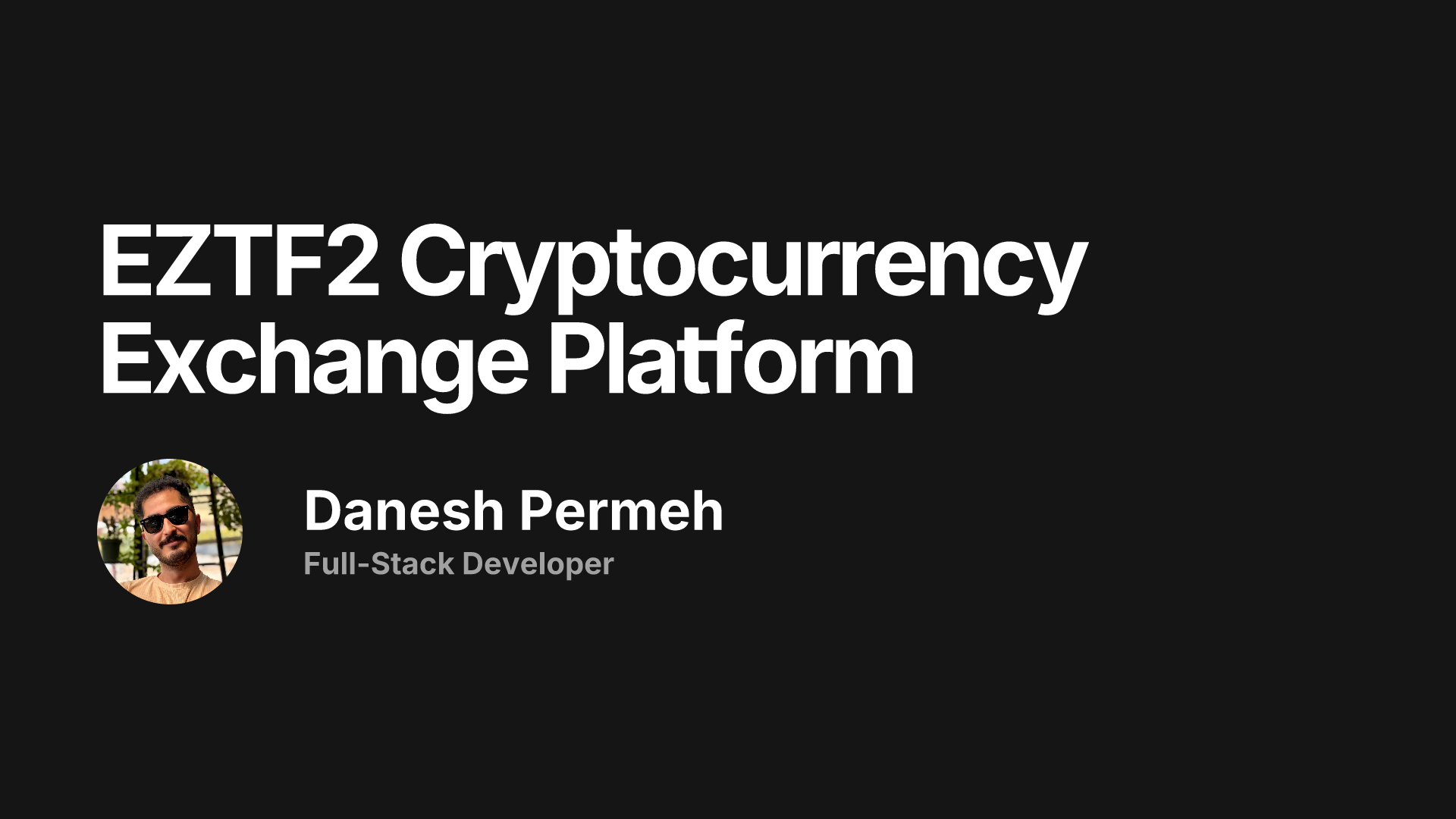 EZTF2 Cryptocurrency Exchange Platform